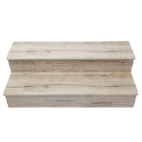 Open media 2 in gallery view   Pure Wood Oak Floating Laminate Step Kit (2 Steps Included)